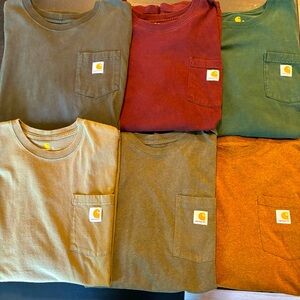 Carhartt Tshirt XL Bundle of 6